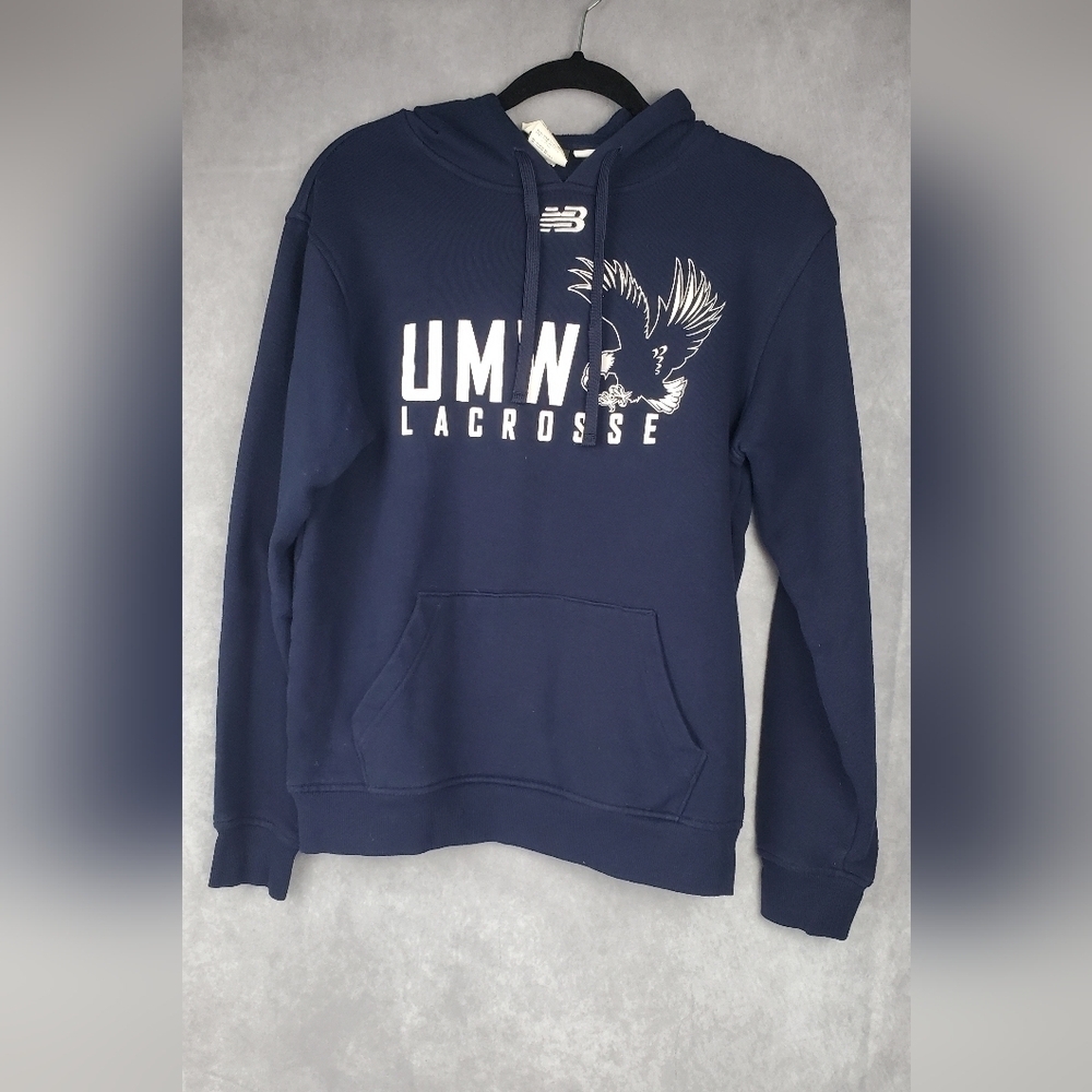 New Balance Navy  Warm Cotton Women's Hoodie Size‎ S